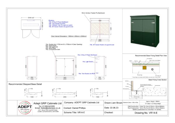 VR14-E - 2000 x 1000 x 2000 Electrical - Image 6