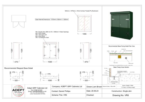 VR6 - 1095w x 475 x 1320 - Image 5